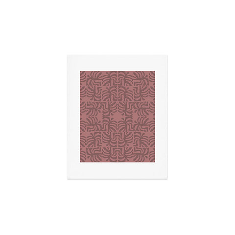 Mirimo Folie Mauve Art Print