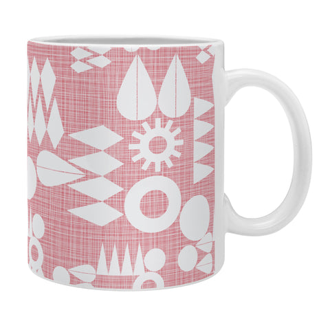 Mirimo Geometric Play Pink Coffee Mug