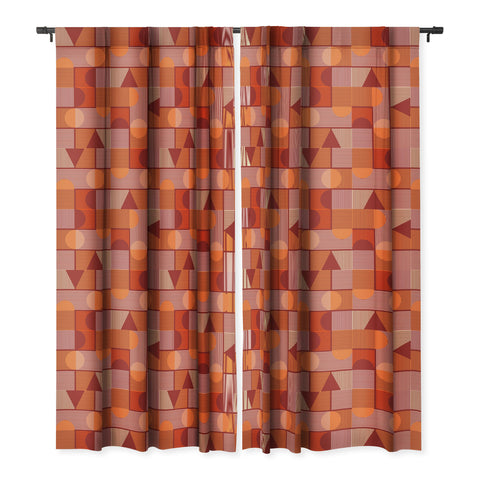 Mirimo Geometrica 24 Blackout Window Curtain