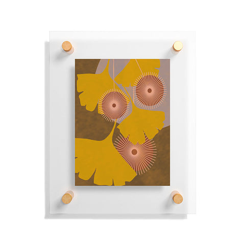 Mirimo Gingko Fall Floating Acrylic Print
