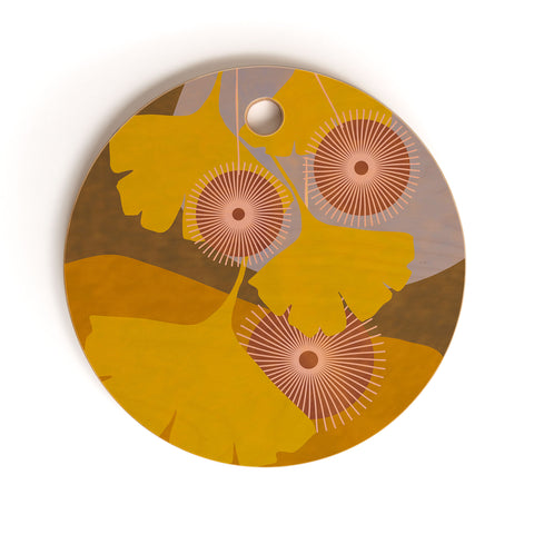 Mirimo Gingko Fall Cutting Board Round