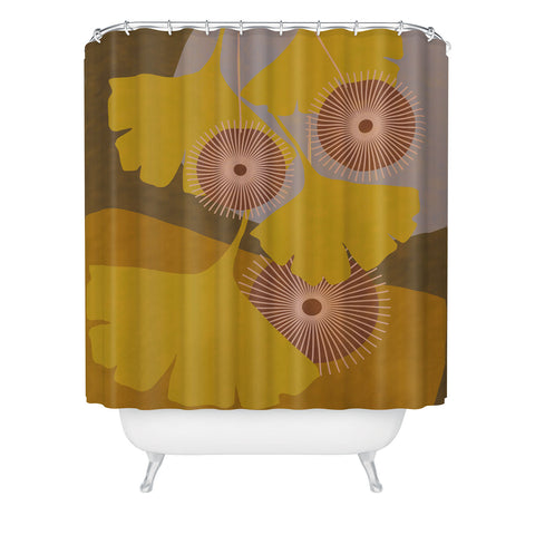 Mirimo Gingko Fall Shower Curtain