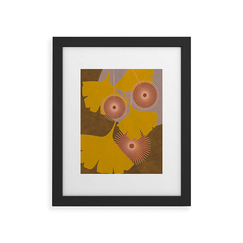 Mirimo Gingko Fall Framed Art Print
