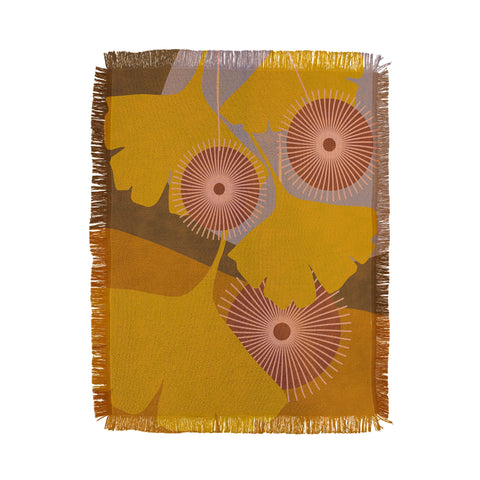 Mirimo Gingko Fall Throw Blanket