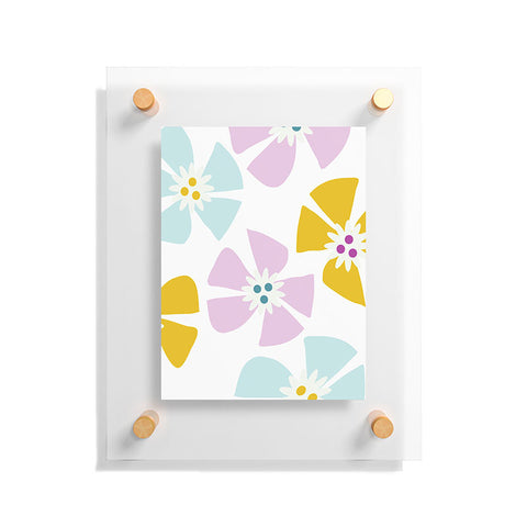 Mirimo Happy Blooms Floating Acrylic Print