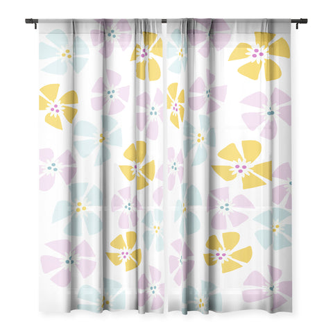 Mirimo Happy Blooms Sheer Non Repeat