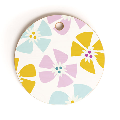 Mirimo Happy Blooms Cutting Board Round