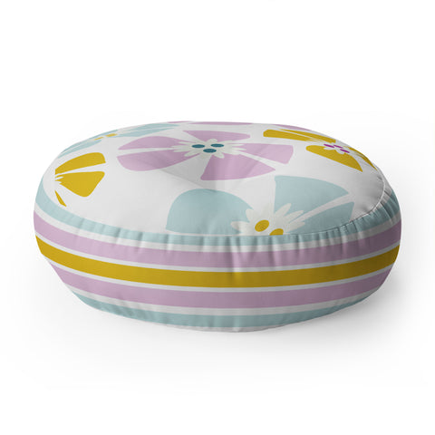 Mirimo Happy Blooms Floor Pillow Round