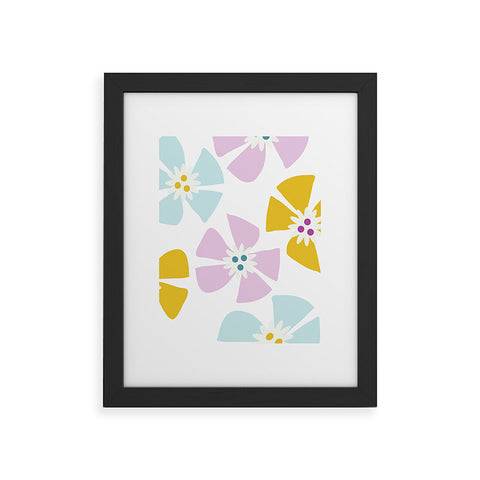 Mirimo Happy Blooms Framed Art Print