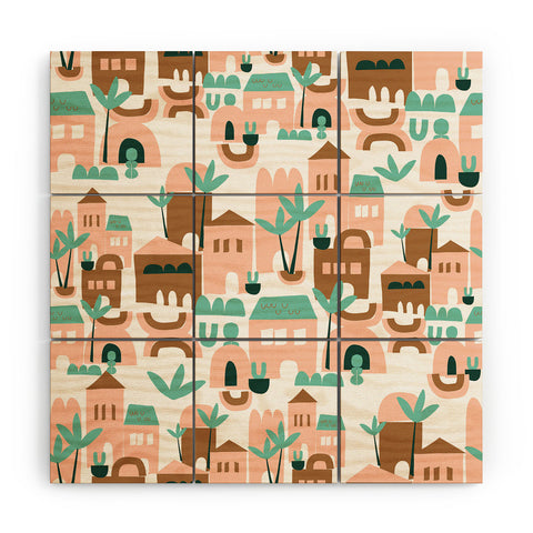 Mirimo Holiday in Marrakesh Wood Wall Mural