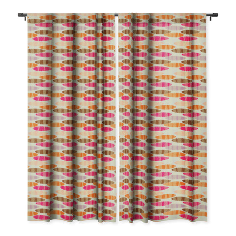 Mirimo Hot Hot Leaves Blackout Window Curtain