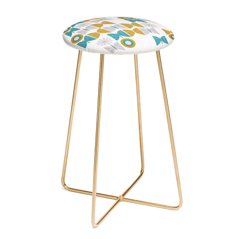 Mirimo Joy Butterflies and Blooms Counter Stool