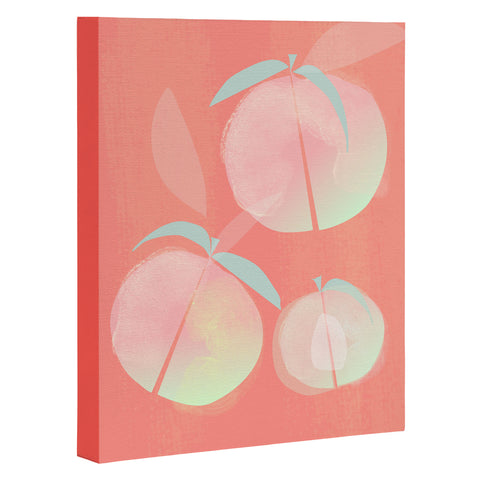Mirimo Juicy Peaches Art Canvas
