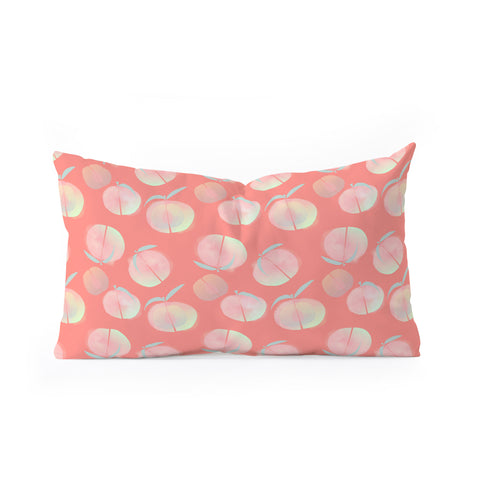 Mirimo Juicy Peaches Oblong Throw Pillow