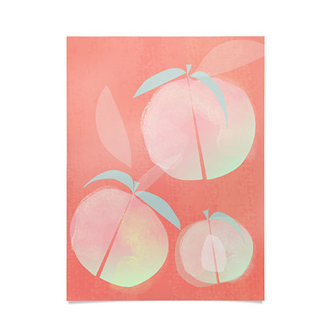 Mirimo Juicy Peaches Poster