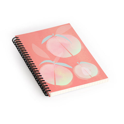 Mirimo Juicy Peaches Spiral Notebook