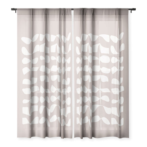 Mirimo Kala Beige Sheer Non Repeat