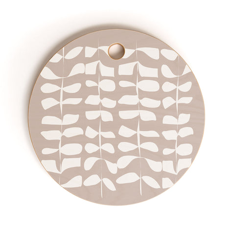Mirimo Kala Beige Cutting Board Round
