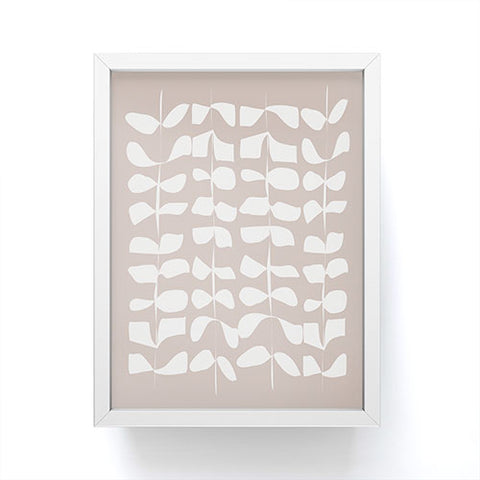 Mirimo Kala Beige Framed Mini Art Print