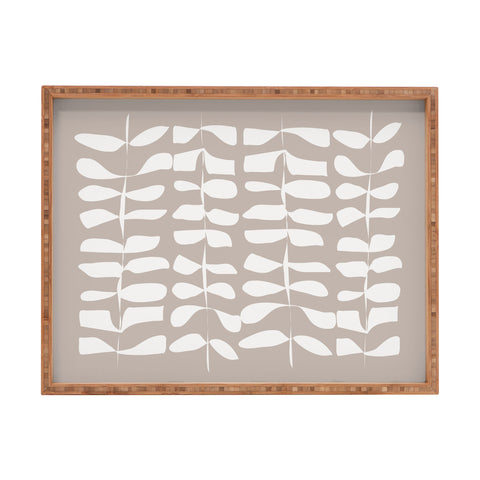 Mirimo Kala Beige Rectangular Tray
