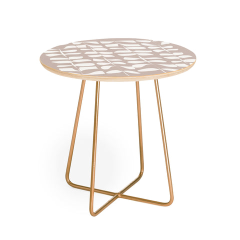 Mirimo Kala Beige Round Side Table