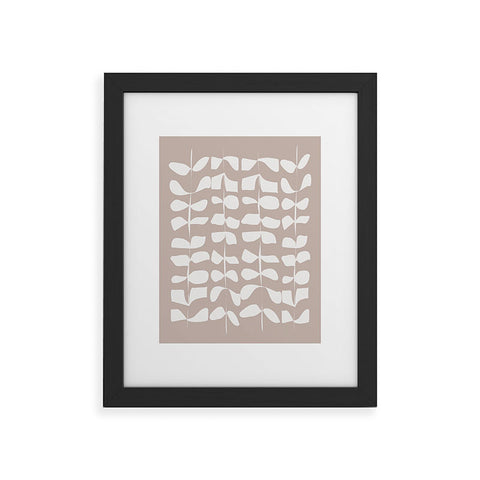 Mirimo Kala Beige Framed Art Print