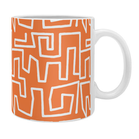 Mirimo Labyrinth Orange Coffee Mug