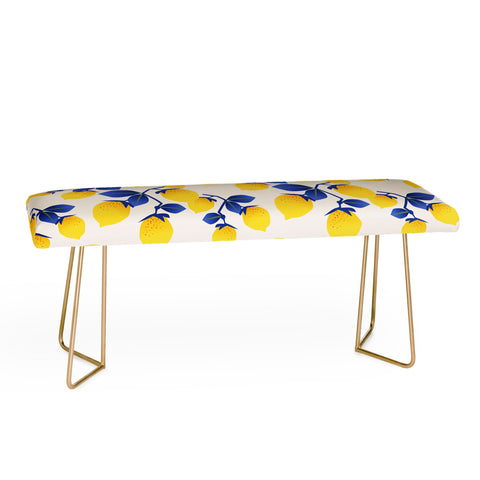 Mirimo Lemons Blue Bench