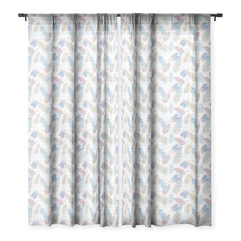 Mirimo Light Feathers Sheer Window Curtain