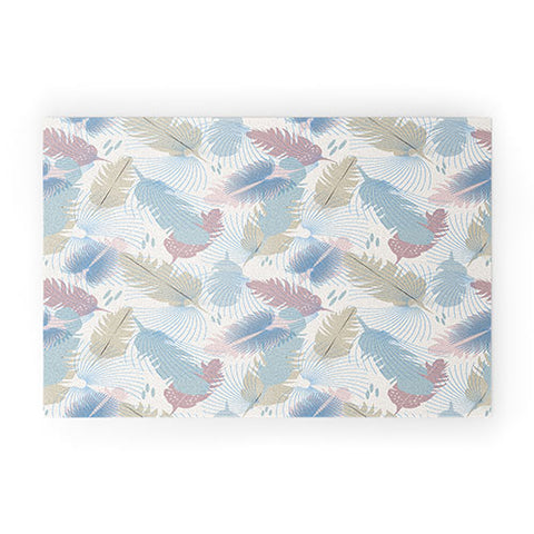 Mirimo Light Feathers Welcome Mat