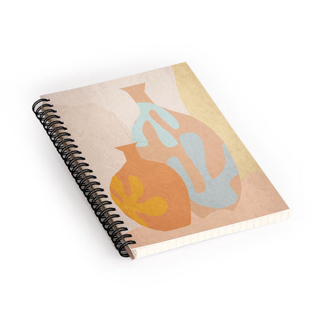 Mirimo Mditerranean Vases Spiral Notebook