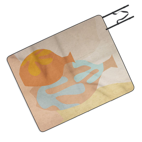 Mirimo Mditerranean Vases Picnic Blanket