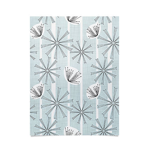 Mirimo Midcentury Floral Light Poster