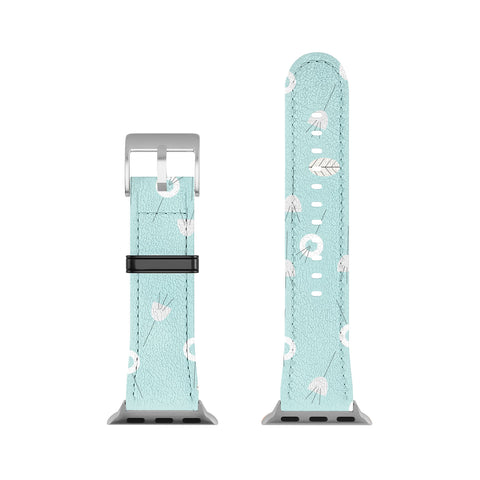 Mirimo Minimal Floral Light Blue Apple Watch Band