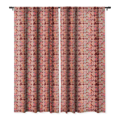 Mirimo Modern Blues Blackout Window Curtain