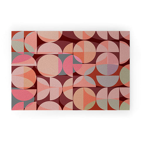 Mirimo Modern Blues Welcome Mat