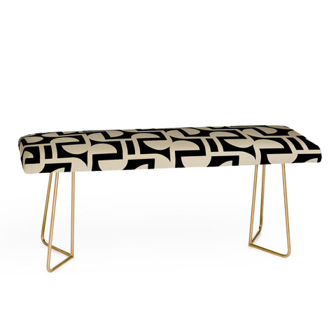Mirimo Modern Labyrinth Elegant Bench