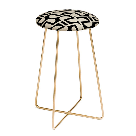 Mirimo Modern Labyrinth Elegant Counter Stool