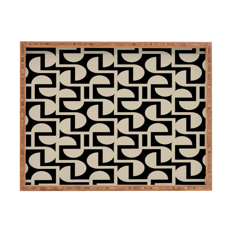 Mirimo Modern Labyrinth Elegant Rectangular Tray