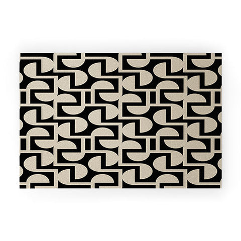 Mirimo Modern Labyrinth Elegant Welcome Mat