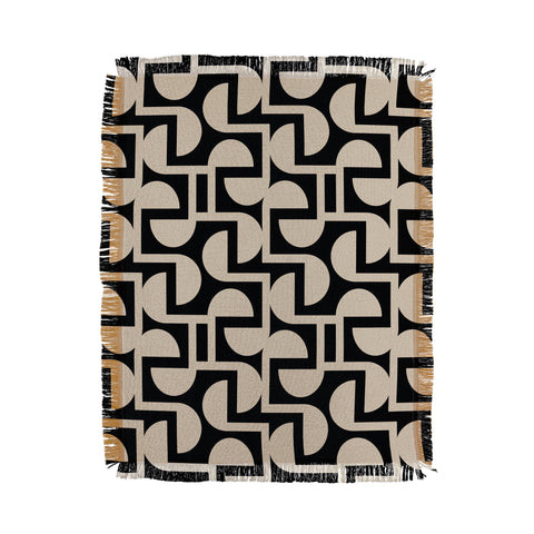 Mirimo Modern Labyrinth Elegant Throw Blanket