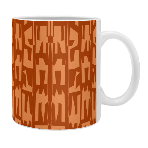 Mirimo Modern Native Rust Coffee Mug