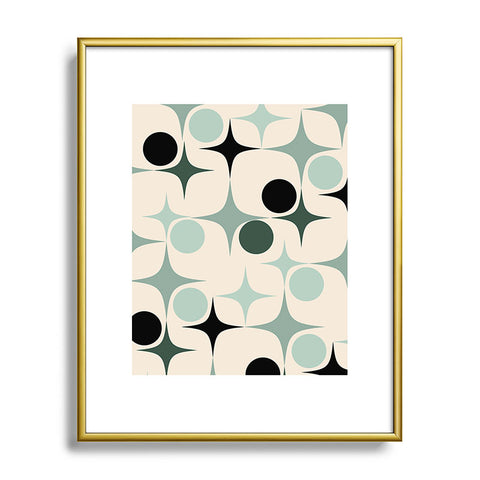 Mirimo Modern Retro Metal Framed Art Print