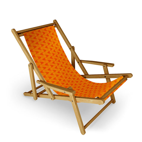 Mirimo Modern Retro Wavy Sun Sling Chair