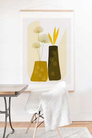 Mirimo Modern Vases Art Print And Hanger