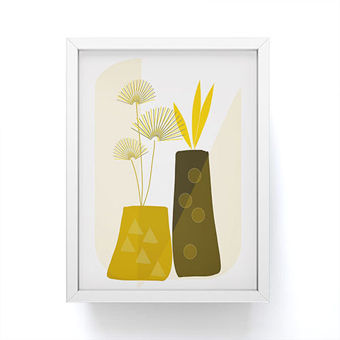 Mirimo Modern Vases Framed Mini Art Print