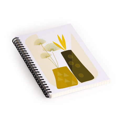 Mirimo Modern Vases Spiral Notebook