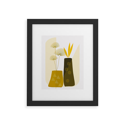 Mirimo Modern Vases Framed Art Print