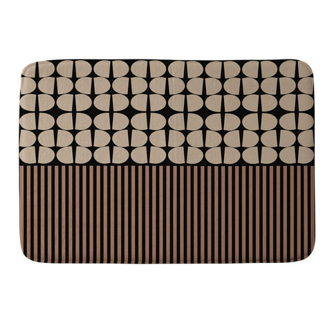 Mirimo Moderno Cofee and Cocoa Memory Foam Bath Mat