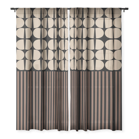 Mirimo Moderno Cofee and Cocoa Sheer Non Repeat